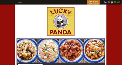 Desktop Screenshot of luckypandachinese.com